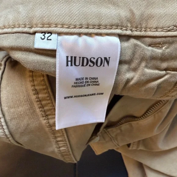 Hudson Jeans Men's Skinny Beige Jeans